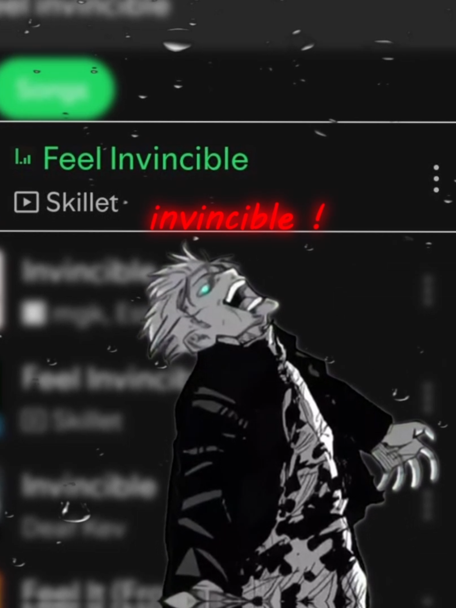 Skillet - Feel Invincible /// #music #songs #musicvideo #visualeffects #wallpaper #anime #edit #skillet #rock #metal #invincible