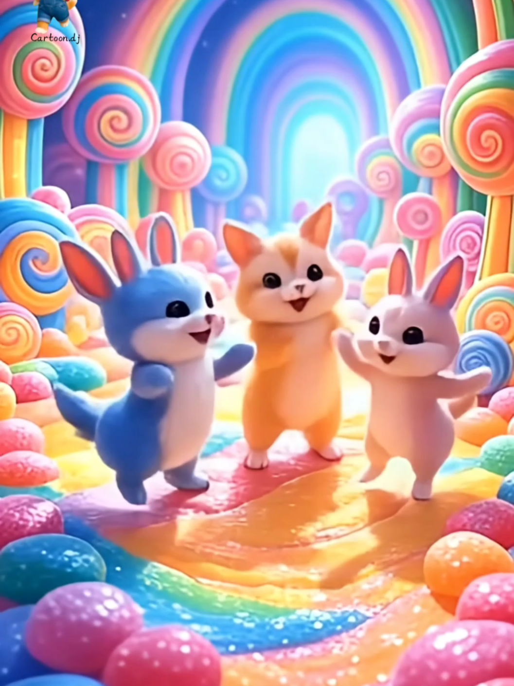 Cute and funny cartoons dancing #aiart #aicartoon #kidssong #kidscartoons #foryoupage❤️❤️ 