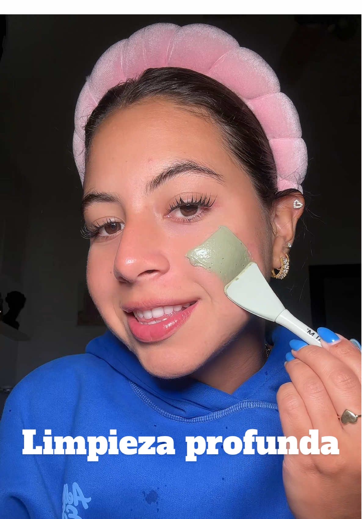 Quede mascarilla verde.                             #mascarilla #greenmask #mascarillasfaciales #mascarillalimpiadora 