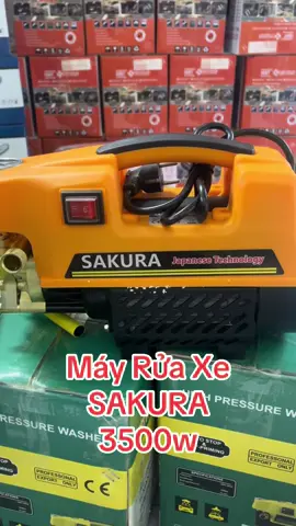 Máy Rửa Xe SAKURA 3500W #mayruaxe #mayruaxecaoap #mayruaxegiađinh #xuhuong 