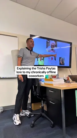 Your favorite chronically online coworker coming to the rescue 🫡 #trishapaytas #aquaman #teacher #teachersoftiktok #teachertok 