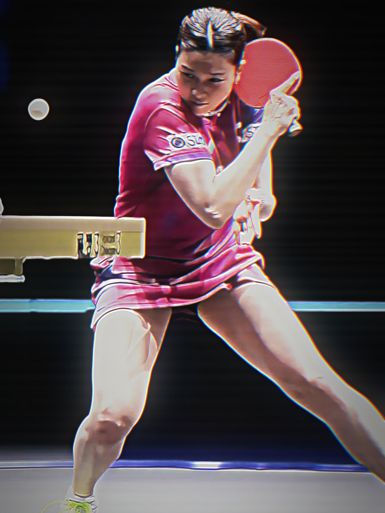 The BEST DEFENDER in the world 🏓 Honoka Hashimoto 🇯🇵 #tabletennis #pingpong #tenisdemesa #foryou #honokahashimoto 