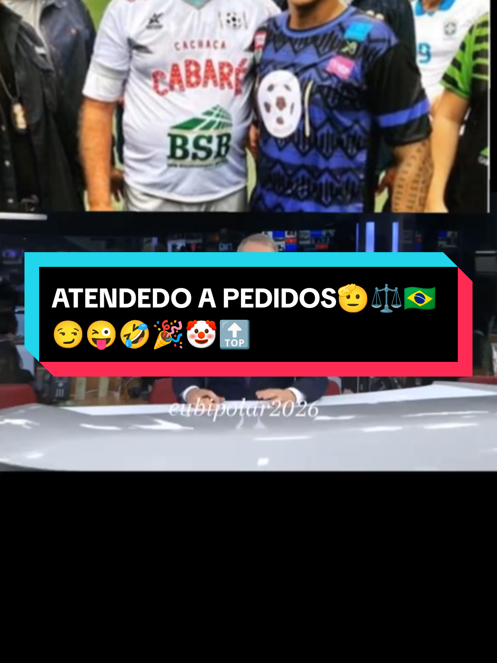 E DÁ-LHE O Camisa 10 Neh😒😏🇧🇷👊🏽⚖️🫡😂Se for assim que falam de Lula o que dizer de Bolsonaro neste jogo? #humor #BOLSONARO #politica #jornalismo #futebol 