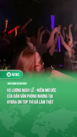 BẠN ĐÃ ĐƯỢC X5 LƯƠNG BAO GIỜ CHƯA? HYBRA THÌ CÓ RỒI ĐÂY #theanh28 #theanh28news #tiktoknews #hybraontop @HYBRA ULTRA LOUNGE 
