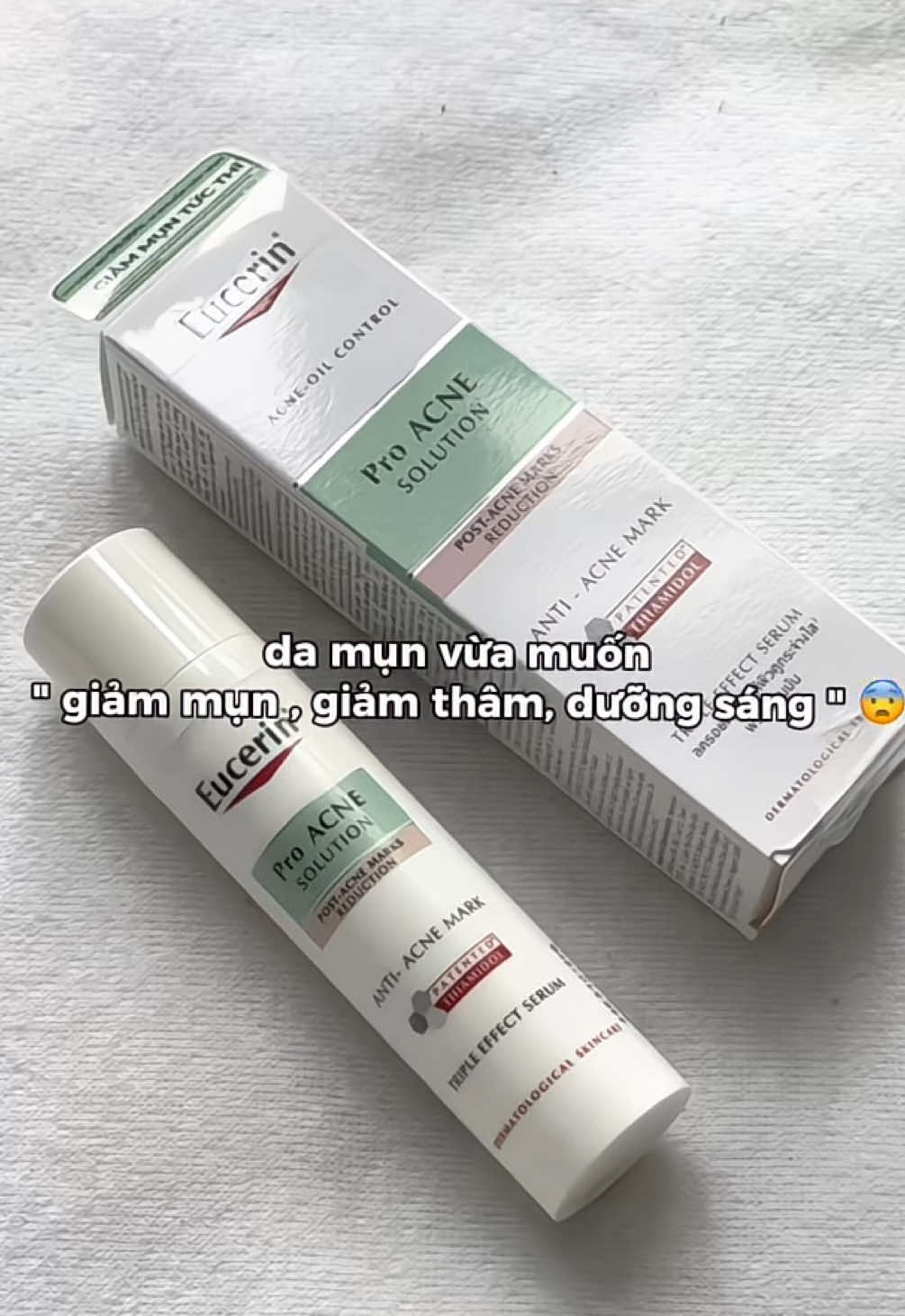 cứu tinh của làn da mụn 🥵🍃🧑‍⚕️ #eucerin #eucerinlovers #ancefreemission #xuhuong #damun 