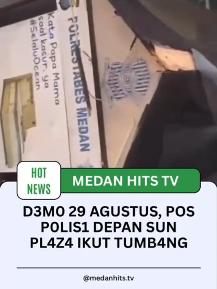 para unjuk rasa m3mb4k4r pos poli51 di simpang lapangan merdeka pada jumat (29/08/2025). .Jangan lupa untuk follow like komen and share di seluruh media sosial @medanhits.tv  @ceritaseputarmedan untuk info 2v viral valid dan terupdate sekota Medan dan sekitarnya sobat cerpumenhits!. #foryou #fypシ゚viral #sumut #medanhits.tv #medan  
