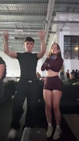 We are really good at dancing!! Pros actually!! @McKenna Crisp @Gymshark #liftlondon 