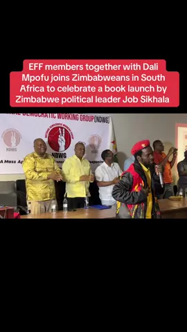 Job Sikhala launch his political book in South Africa 