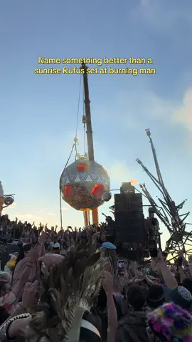 @RÜFÜS DU SOL sunrise set was life changing #burningman #rufusdusol #sunrise #festival #fyp 