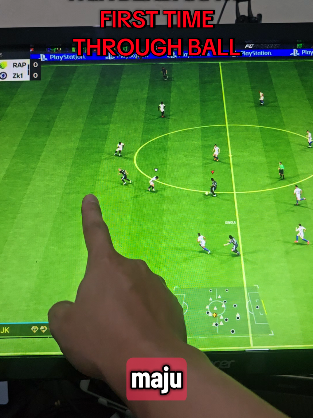 TRIK BERBAHAYA FIRST TIME THROUGH BALL FC 25 #BRIANFIFA #trik #eafc25 #FC25 #tutorial 