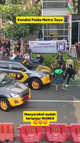 kondisi polda metro jaya  #demo28agustus #demodpr #demomasyarakat #demojakarta 