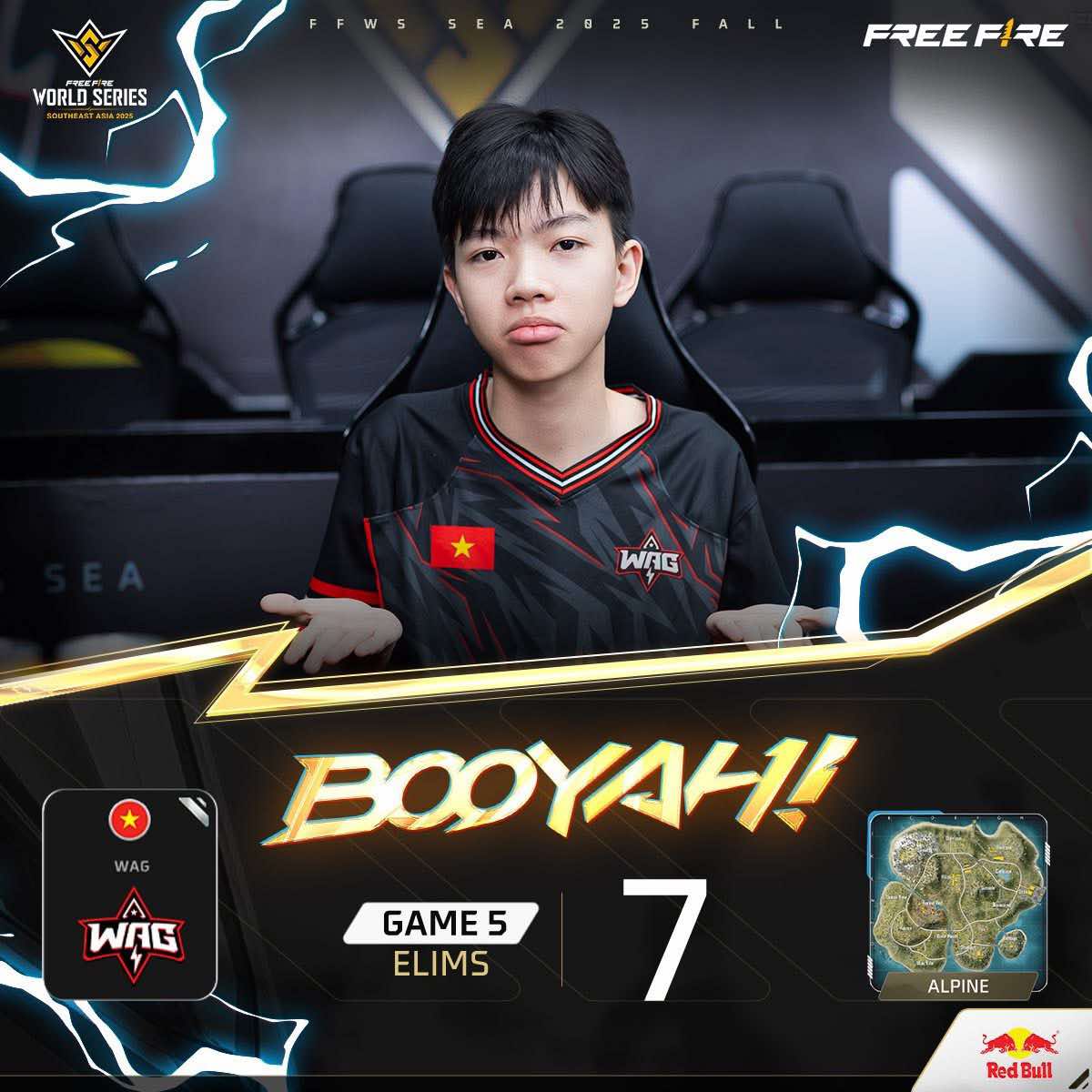 3 Đại diện 3 khu vực đang tranh tấm vé vàng đến với chung kết sớm vòng bo cuối #freefire #bacgau #WAGFF #ffwssea2025fall #redbullfreefire 