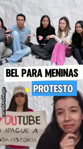 #belparameninas #protesto #canaldodiego 