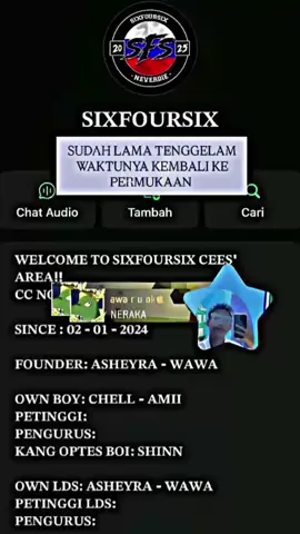 apetu yg biru' 🤤 #sixfoursix #646 #elitecees🥴🤙 #awa 