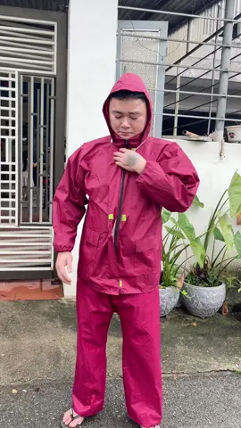 Bộ quần áo mưa người lớn cao cấp  #aomuabo #aomuachongtham #aomuabocaocap 