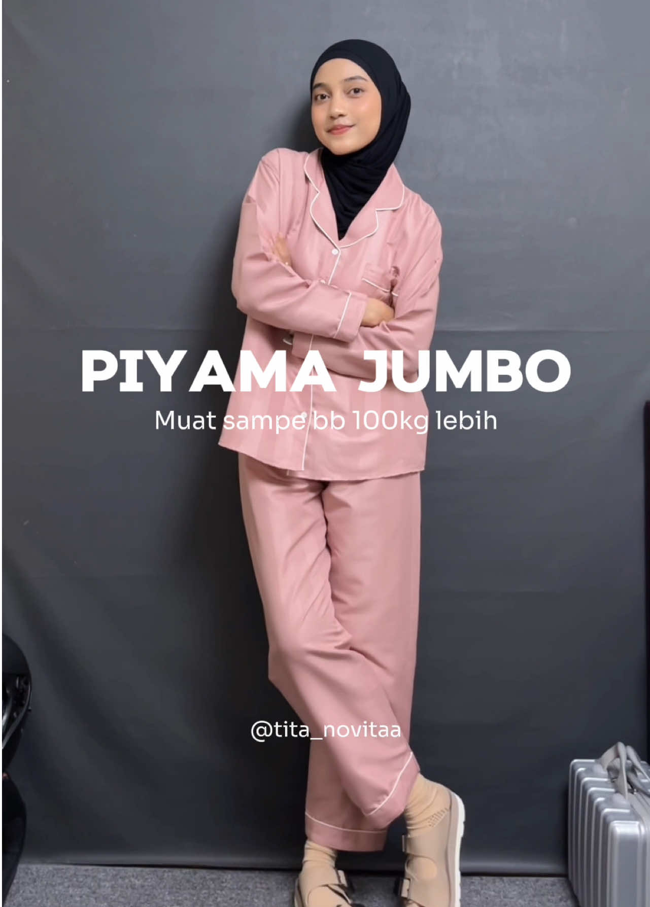 Piyama kekinian bisa dipakai sampe bb 100kg 😍😱#piyamajumbo #piyamakekinian #piyama 