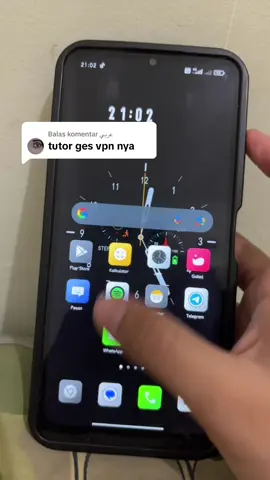 Membalas @عربي gampang kok kak tinggal download aja di playstore/appstore setelah itu aktifkan 😁 btw aku pakai yg oren #fyp #jaringan #vpn #demo 