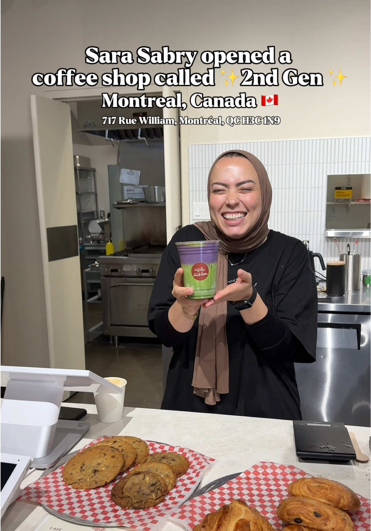 So happy for youuuu! I hope this coffee shop stays busy and filled with a lovely community ☕️  @cafe2ndgen #montreal #canada #coffeeshop #cafe2ndgen 