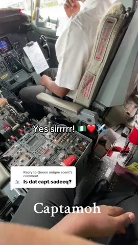 Replying to @Queen unique scent yes sirrrrr #captain #aviation #boeing #737300 #pilot #avgeek #futurepilot #aviationgeek #captamoh 