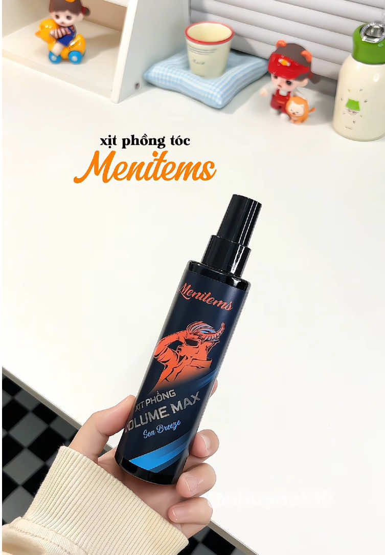 Mấy ông ra ngoài tóc hay xẹp thì sắm em này liền đi nè #menitems #xittaophongtoc #xuhuong #fyp #nhuyne410 