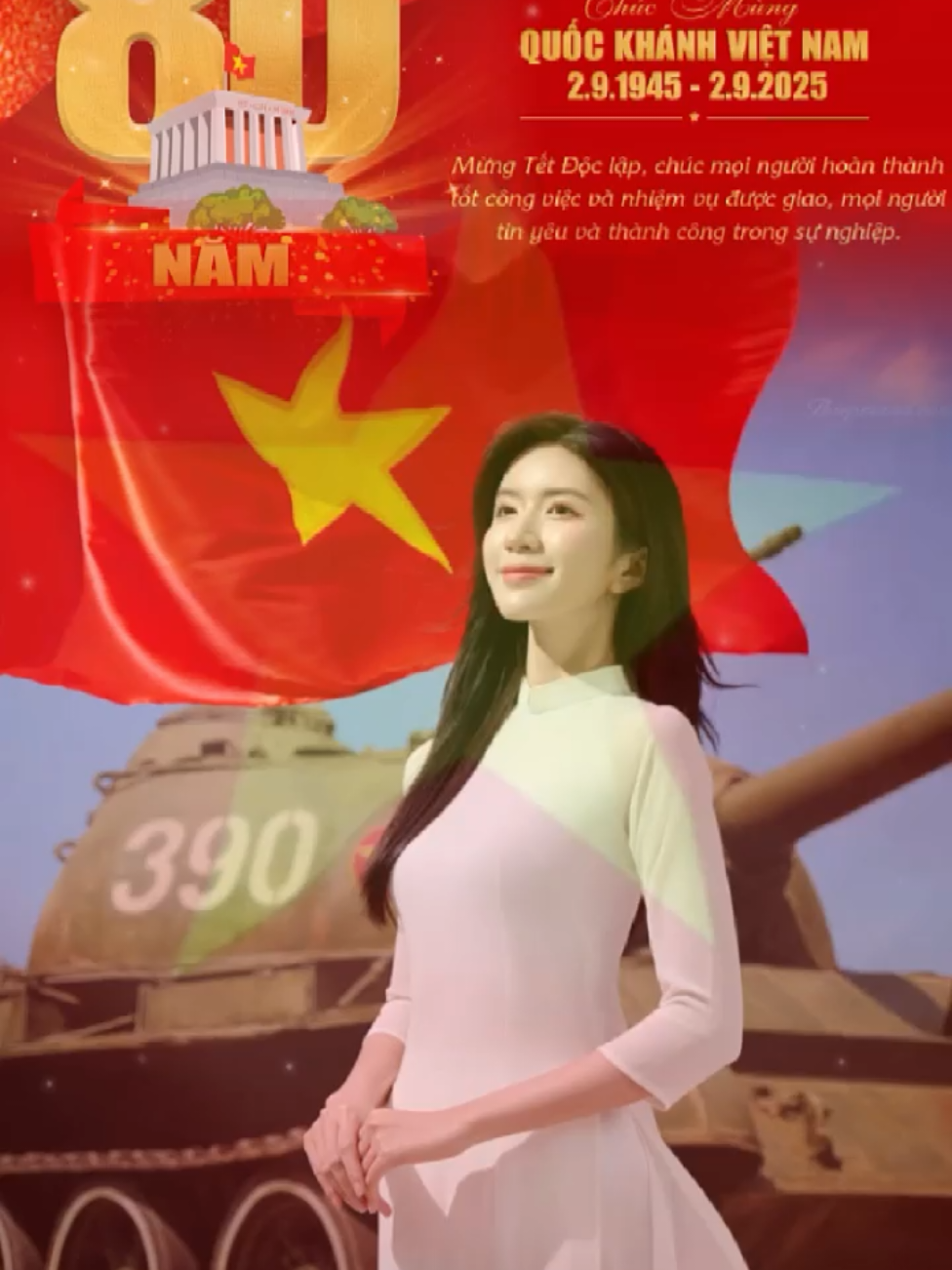 Quốc Khánh Việt Nam 2/9 #CapCut Kỷ Niệm 80 Năm 🇻🇳#quockhanhvietnam #2thang9 #quockhanh2025 #xuhuongtiktok 