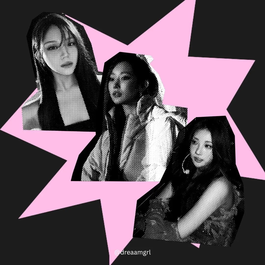 # introducing my demon hunter dr ‘HUNTR/X” / “HUNTRIX” discography  apple music template @// 127rck made using # canva desired reality | #desiredreality #kpop #shifting #dreaamgrl  #huntrixdr 