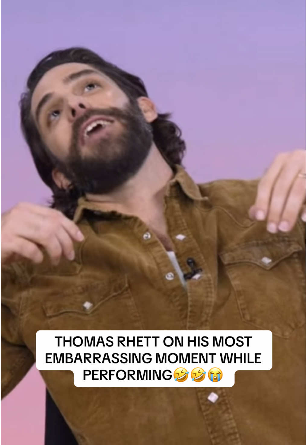 Thomas Rhett speaks on his most embarrassing moment 🤣🤣😭 #thomasrhett #fyp #viral #foryou 