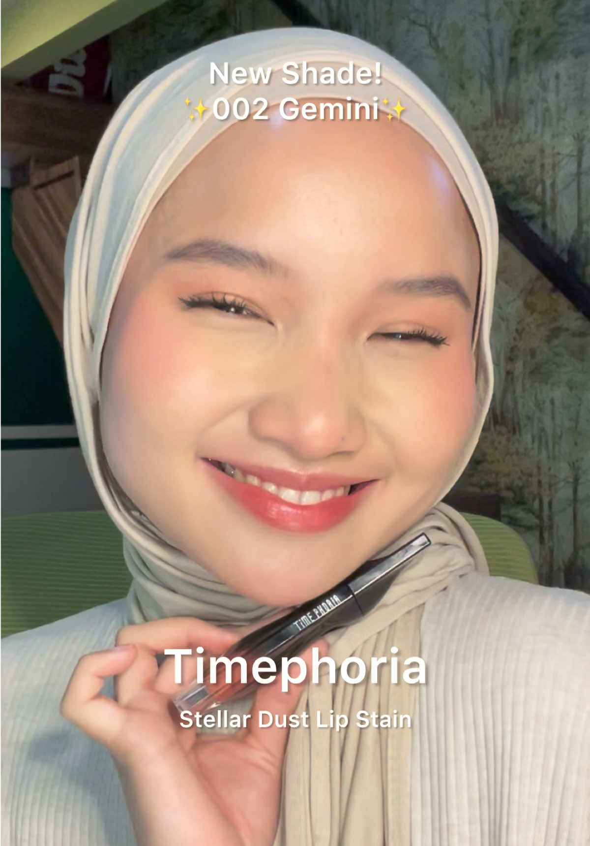 Ini lohhh shade baruu #liptint #lipstain  #timephorialipstain 
