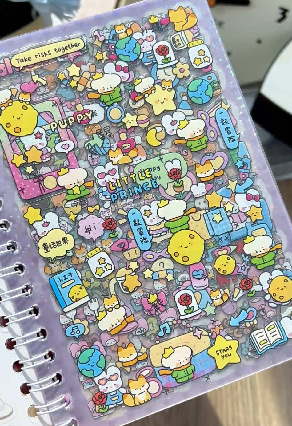 Soooo cute🥺#stickers#stickersbook #sticklover #girlshobbys😂😂😂😂 #girl #giftidea #relax #relaxing #spotlight #fypp 