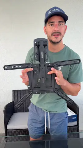Soporte de tv para colocar en el seilin #tvconsole #monitors #monitormount #flatscreentv #floatingtvstand