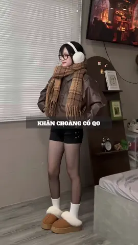 chiếc khăn choàng không thể thiếu trong mùa đông @Phụ kiện QO #khanchoangquocdan #khanchoangmuadong #khanchoangcoqo #xh #fyp 