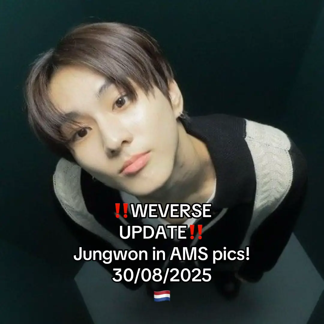 Jungwon posted on weverse a secret post with a code.. and it is pics of him being in Amsterdam! He looks so cute and not him hugging a tree😭💞🙏🏼✨ #fyp #enhypen #enhypenamsterdam #jungwon 