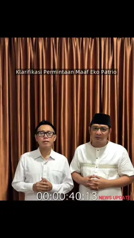 Klarifikasi Permintaan Maaf Eko Patrio #info #beritahariiniviral #DPRRI #jakarta #indonesia🇮🇩 