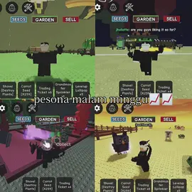 seru bgt tadi updatenya jirr🤩#pesonamalamminggu   #gag #growagarden #updatefairy #roblox