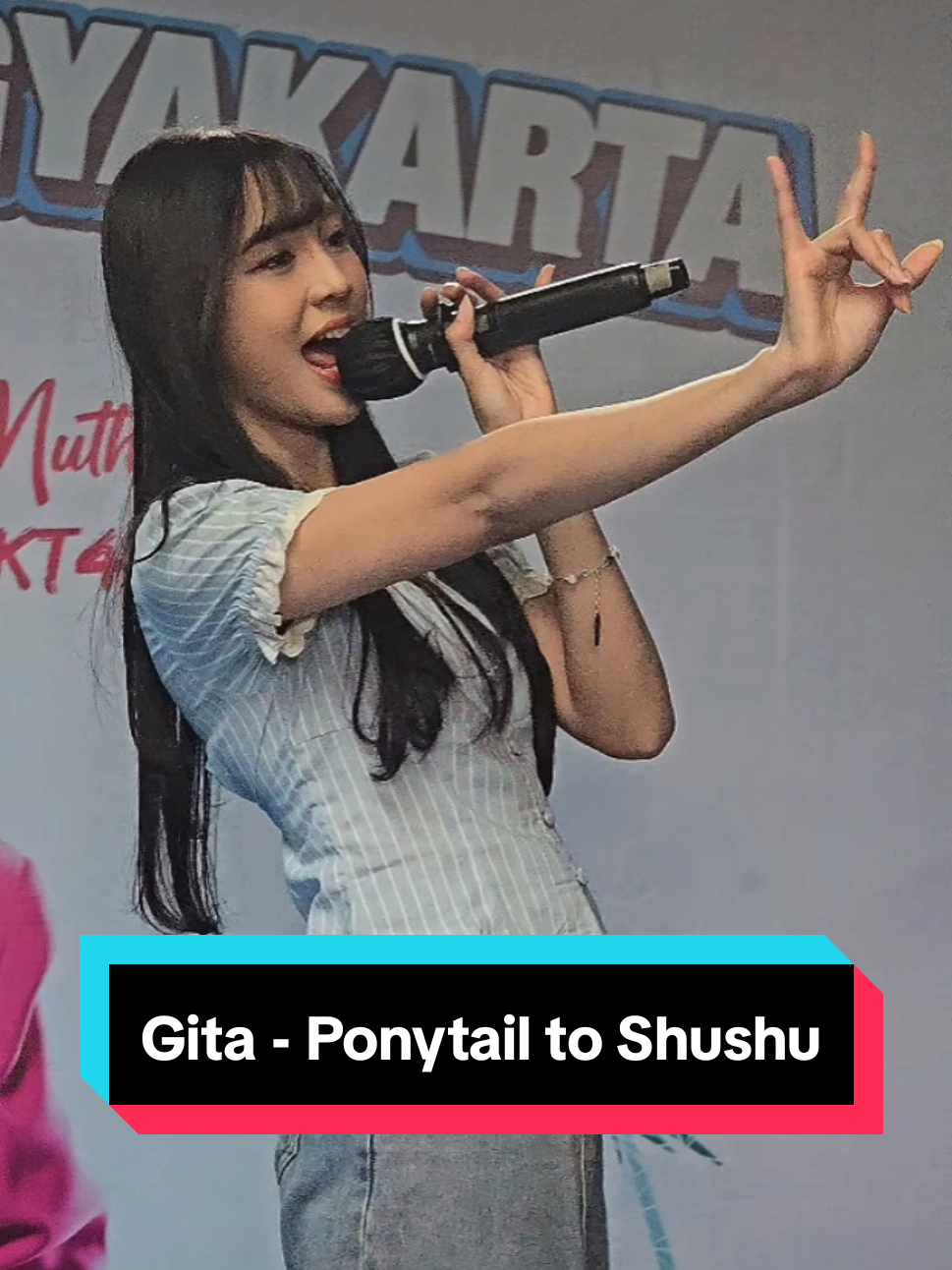 [Fancam] Fancam Fokus Gita JKT48 - Ponytsil to Shushu At JTrust x JKT48 Goes to Yogyakarta 300825 @Gits  #fancam #jkt48 #gitajkt48 #jtrustbank #jkt48newera