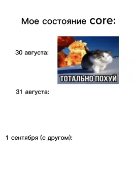 а вам как? #похуй #core #1сентября #последнийденьлето #мем