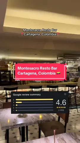 🍴 A taste of Cartagena at Montesacro Resto Bar 🌆✨ From rooftop views to unforgettable flavors, every bite feels like a celebration 🥂🍤🍹 #CartagenaEats #FoodieVibes #RooftopDining #TasteCartagena #foodietravel 
