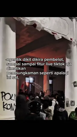 banyak orang yang mata pencahariannya salah satu dari jualan di live tiktok, dan itupun lu matiin juga?? SAKIT NI ORANG #indonesiagelap #acab #indonesiacemas #fyp 