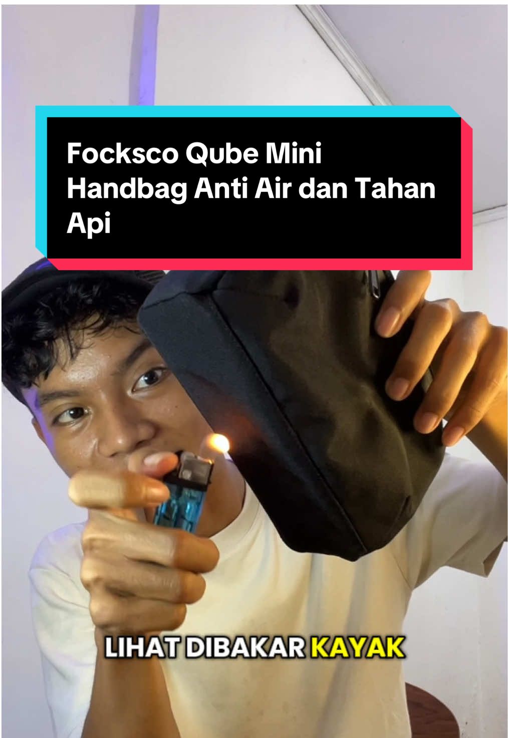 Focksco Qube mini bisa jadi hand bag dan tas selempang #ModalKontenDoang #focksco #fockscohandbag #handbag 