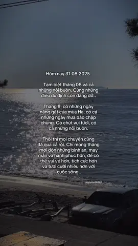 “Tạm biệt, mong tháng mới may mắn bình an..” #suyymottchut #fyp #viral 