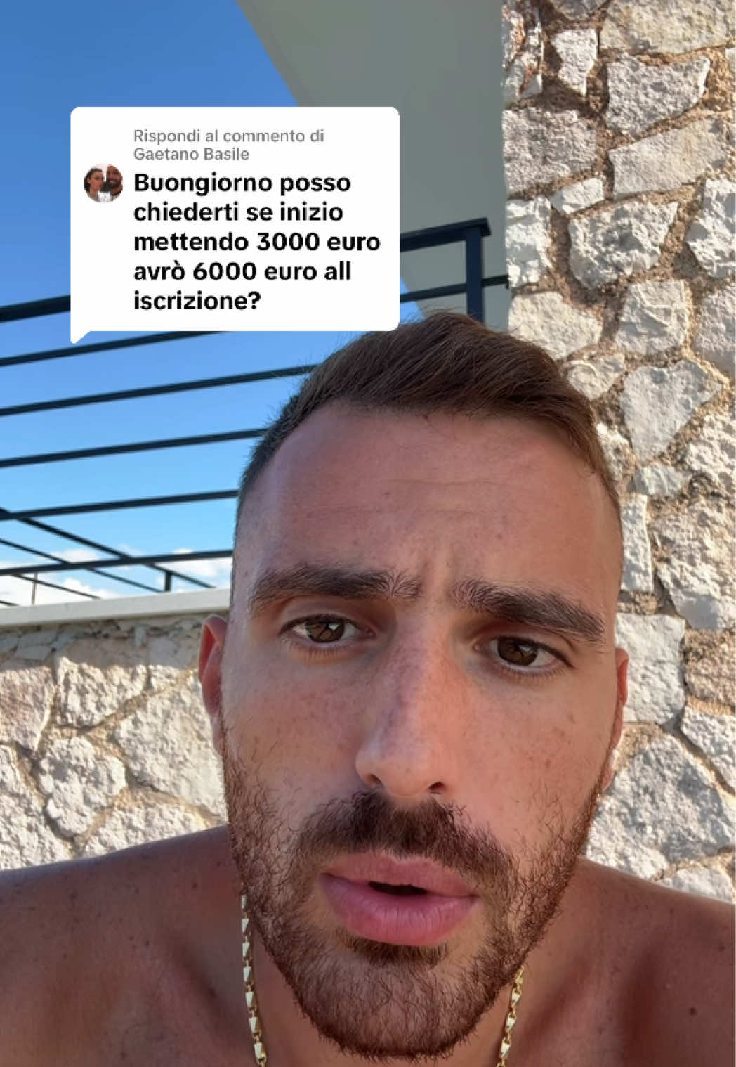 Risposta a @Gaetano Basile 