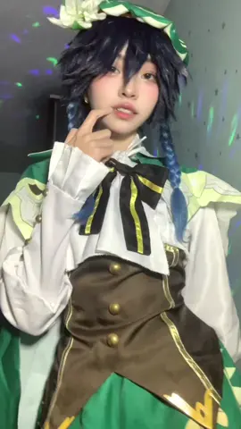 định lắc mà nó bị cắt 👊🏻😞 #cosplay #GenshinImpact #venti 