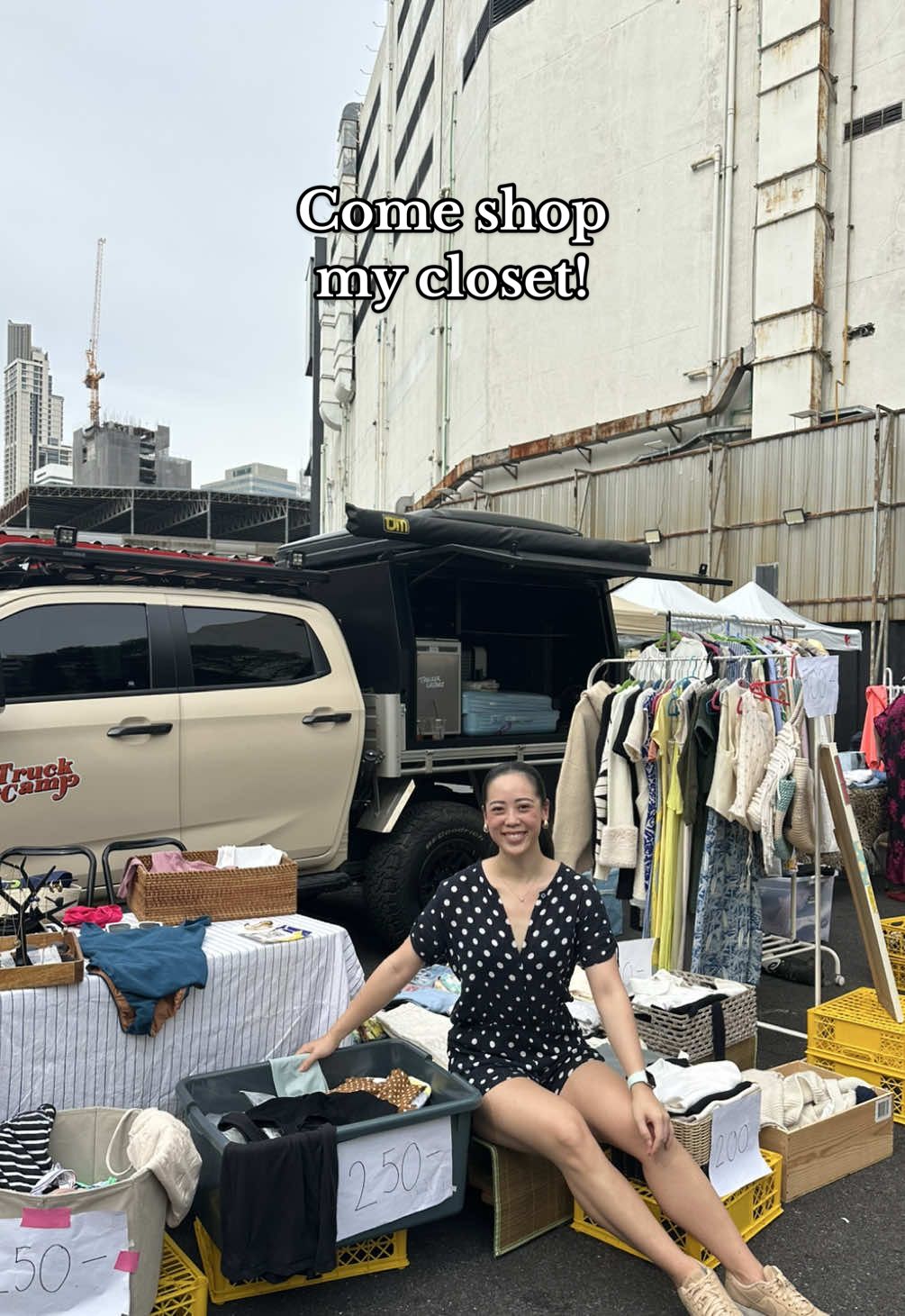 My first car boot sale at Again&Again Market 👙👗👚 📅: Sunday, 31st Aug, 4pm - late!  📍SW1, Asoke  #ขายเสื้อผ้า #เปิดท้ายขายของ #เสื้อผ้าแฟชั่น #fashion #fyp 