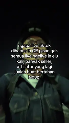 mereka yang ngacak-ngacak demokrasi, kita lagi yang kena. 🥀 
