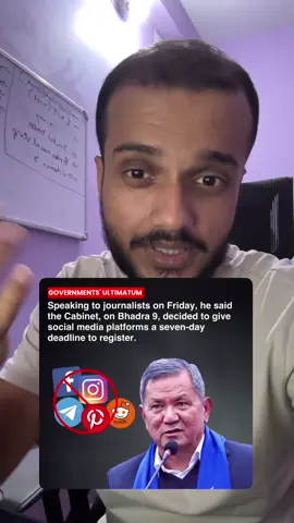 All social media getting banned in Nepal crazy