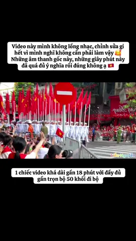 Chọn đúng vị trí đắc địa ở ngã 3 Nguyễn Thái Học – Hoàng Diệu, nhìn gần 50 khối đi bộ trong ngày 30/8. Một khoảnh khắc đáng nhớ, đầy tự hào!  #DiễuBinh #Ngày30Tháng8 #HàNội #02/09/2025