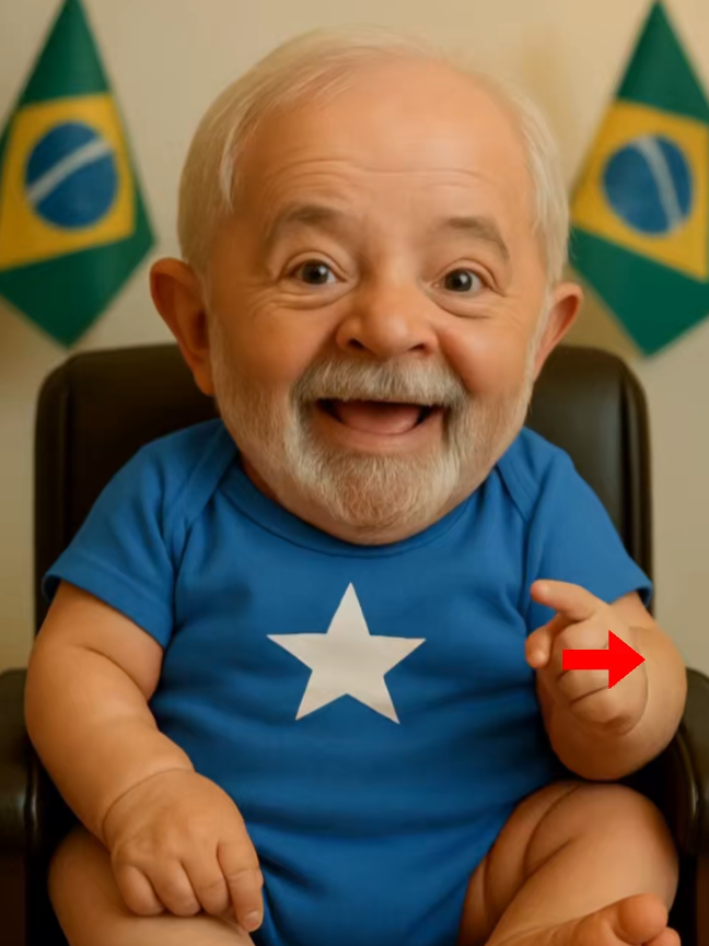 O recado do Lulinha para o mundo! 🇧🇷👶 Quem aguenta essa fofura? Mas a mensagem é poderosa! 