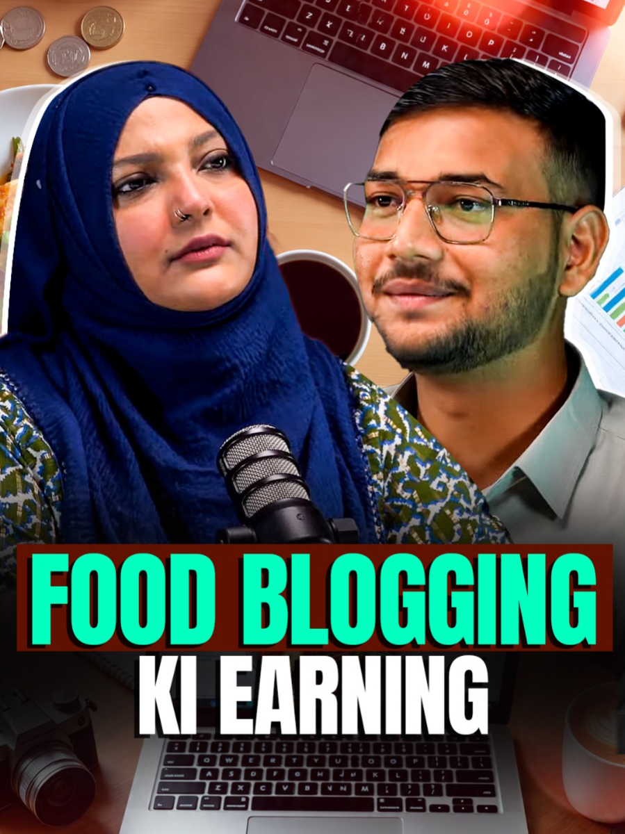 Food Blogger ki Kamai: Myth ya Reality? comment below! | Ft. @taste_tou_kar - full podcast on YT and FB..  #trending #fypage #Foodie #podcast