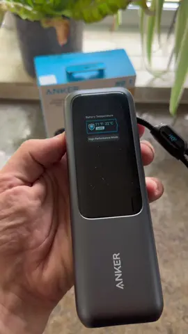 Dont sleep on this powerbank, its so essential for travelling or if you work from cafes. Charges my phone so quick @ankeruk @AnkerOfficial #powerbank #portablecharger #charger #anker #tiktokmademebuyit 