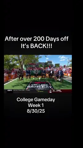 Week 1 of attempting to get @College GameDay @Pat McAfee Show Clips to use this song for the CG anthem this season. Football finally it’s back!! #lightitup #CollegeFootball #week1collegefootball 